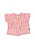 Polarn O. Pyret 100% Cotton Pink Short Sleeve Button-Down Shirt Size 68 cm - photo 1