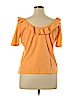 Together Orange Short Sleeve Top Size 1X - photo 2