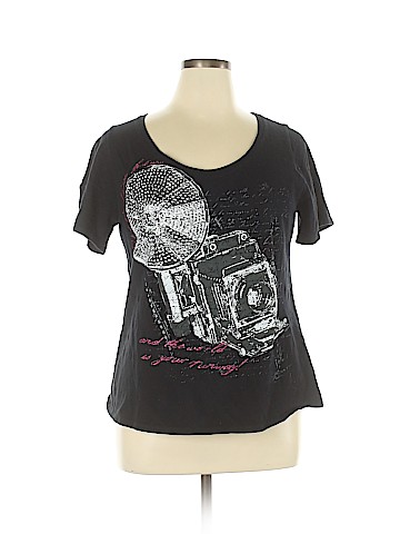 Lane Bryant Short Sleeve T-Shirt (view 1)
