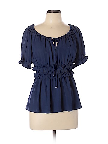 HD in Paris Short Sleeve Blouse (view 1)