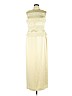 Adrianna Papell 100% Polyester Yellow Cocktail Dress Size 12 (petite) - photo 1