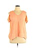 Avenue Pink Short Sleeve Top Size 14 - 16 Plus - photo 1
