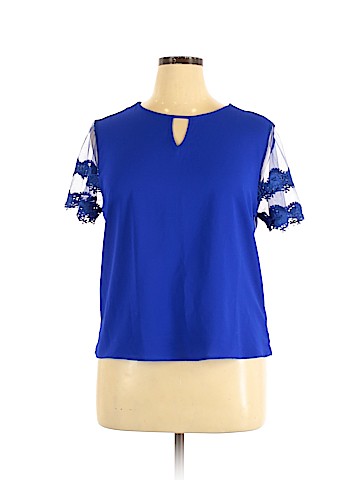 Wishful Park Short Sleeve Blouse (view 1)