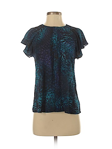Worthington Short Sleeve Blouse (view 1)