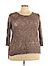 Maurices 100% Acrylic Tan Pullover Sweater Size 24 (3) - photo 1