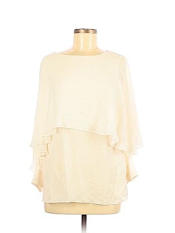 Rachel Zoe Short Sleeve Silk Top (view 1)