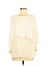 Rachel Zoe 100% Silk Ivory Short Sleeve Silk Top Size 6 - photo 1