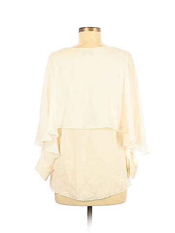 Rachel Zoe Short Sleeve Silk Top (view 2)