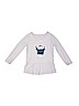 Hanna Andersson 100% Cotton Blue Long Sleeve Top Size 90 cm / US 12-24 MO - photo 1