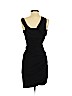 Halston Heritage 100% Rayon Black Cocktail Dress Size 4 - photo 2