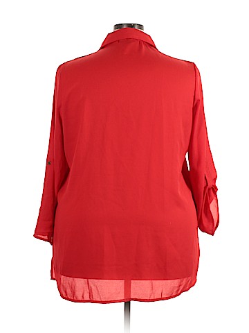 Derek Heart Long Sleeve Blouse (view 2)