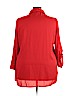 Derek Heart 100% Polyester Red Long Sleeve Blouse Size 3X - photo 2