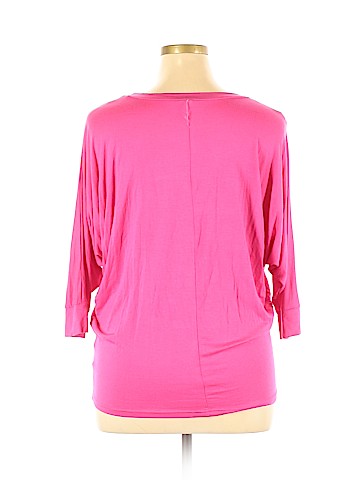 White Mark 3/4 Sleeve Top (view 2)