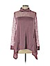 Heart Soul Purple Long Sleeve Top Size L - photo 1