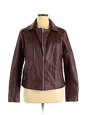 a.n.a. A New Approach Faux Leather Jacket (view 1)