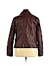 a.n.a. A New Approach 100% Polyurethane Burgundy Faux Leather Jacket Size XL - photo 2