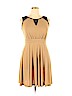 En Focus Studio Tan Casual Dress Size 14 - photo 1