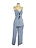 TWO by Whit 100% Tencel Blue Jumpsuit Size 4 (petite) - photo 1