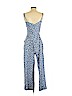 TWO by Whit 100% Tencel Blue Jumpsuit Size 4 (petite) - photo 2