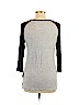 Zoe+Liv Gray 3/4 Sleeve T-Shirt Size L - photo 2