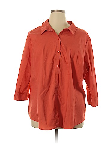 Worthington Long Sleeve Button-Down Shirt (view 1)