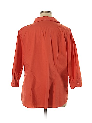 Worthington Long Sleeve Button-Down Shirt (view 2)