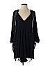 Diane von Furstenberg 100% Silk Blue Cocktail Dress Size 2 - photo 1