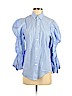 Greysn 100% Cotton Blue Long Sleeve Blouse Size M - photo 1