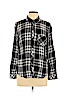 Rails 100% Rayon Black Long Sleeve Button-Down Shirt Size L - photo 1