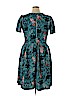 Lularoe Blue Casual Dress Size 3X - photo 2