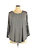 Ann Taylor LOFT Black Short Sleeve Top Size XL - photo 1