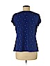 Worthington Blue Short Sleeve Top Size L (petite) - photo 2