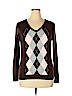 Tommy Hilfiger 100% Pima Cotton Brown Pullover Sweater Size XL - photo 1