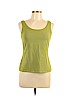 Nic + Zoe Green Sleeveless T-Shirt Size L (petite) - photo 1