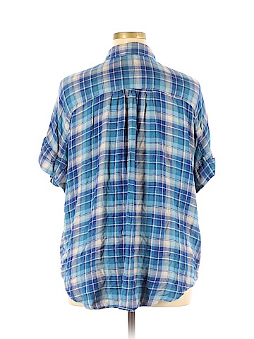 Lucky Brand Short Sleeve Button-Down Shirt (view 2)