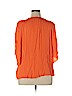 a.n.a. A New Approach 100% Rayon Orange 3/4 Sleeve Top Size XL - photo 2