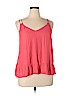Gap 100% Polyester Red Sleeveless Blouse Size 14 - photo 1