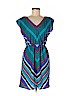 A. Byer 100% Polyester Blue Casual Dress Size M - photo 1