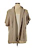 Extra Touch Tan Cardigan Size 2X - photo 1