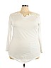 Assorted Brands White 3/4 Sleeve Top Size 4X - photo 1