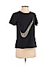 Nike 100% Cotton Black Short Sleeve T-Shirt Size M - photo 1