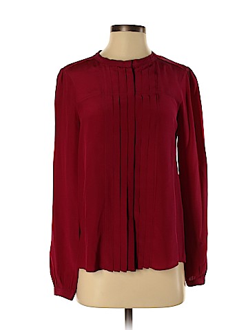 Isabel Marant Long Sleeve Silk Top (view 1)