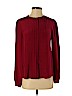 Isabel Marant 100% Silk Red Long Sleeve Silk Top Size EU (FR) 36 / US 4 - photo 1