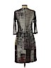 Elene Cassis Gray Casual Dress Size 10 - photo 2