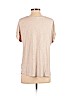 Maurices Tan Short Sleeve Blouse Size M - photo 2