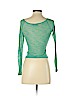 M Missoni 100% Cotton Green Long Sleeve Top Size 4 - photo 2