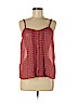 Mossimo Supply Co. 100% Polyester Red Sleeveless Blouse Size M - photo 1