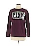 Victoria's Secret Pink 100% Cotton Burgundy Sweatshirt Size XS - photo 1