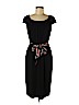 David Meister 100% Polyester Black Casual Dress Size 10 - photo 1