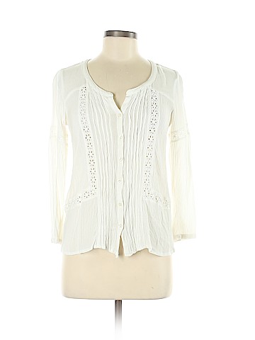 American Eagle Outfitters Long Sleeve Blouse (view 1)